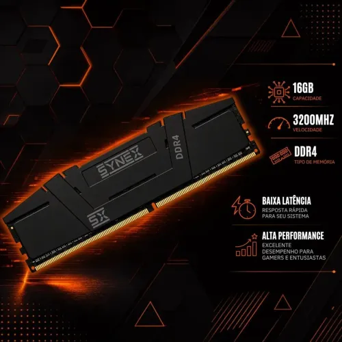 Memoria ram Synex 16gb 3200mhz 1.2v