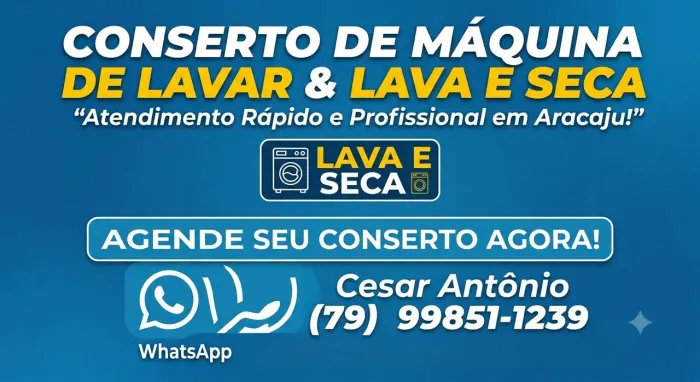 Conserto de máquina de lavar