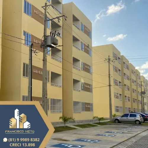 Aluga-se apartamento mobiliado em Condomínio no bairro de Candeias