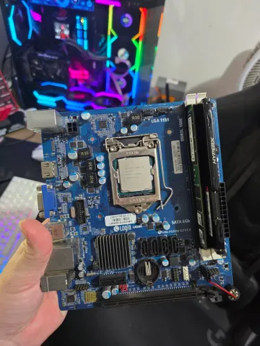 Kit i5 7400 H110m 2x8gb Ddr3