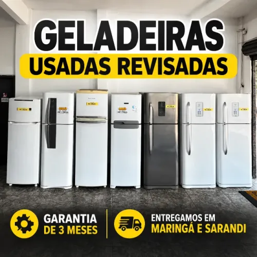 Variedades em Geladeiras usadas em Maringá
