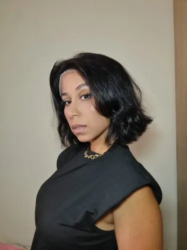 Peruca lace front repartição livre chanel humano