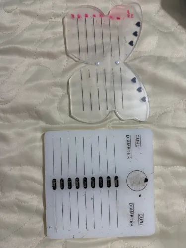 Placas de extensão de cílios