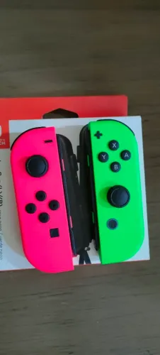 Joy cons Nintendo switch original edição Splatoon 