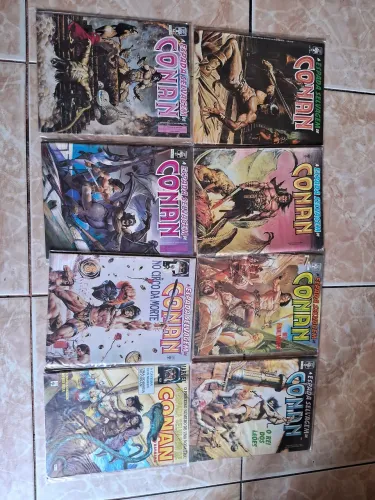 Lote Revistas A Espada Selvagem de Conan