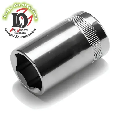 Soquete sextavado 1/2" sata 18mm-ST13309SC