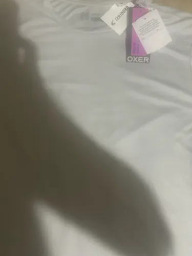camiseta manga curta, oxer. Cinza. Nova.