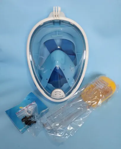 SNORKEL MASK AZUL - Máscara para Natação