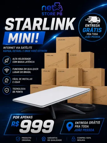 Starlink mini (LACRADA) PRONTA ENTREGA!