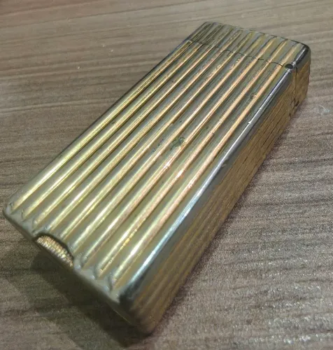 Isqueiro Dunhill Rollalite anos 60 Dourado