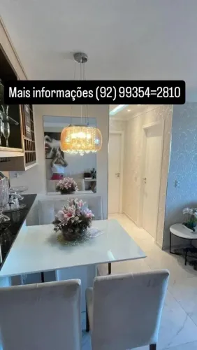 Aluguel - Apartamento 100% Mobiliado | Condomínio Porto do Sol, Porto Velho/RO.