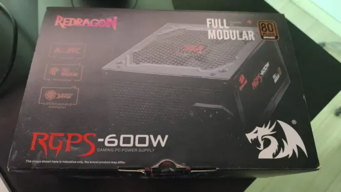 Fonte Redragon RGPS-600W Full Modular