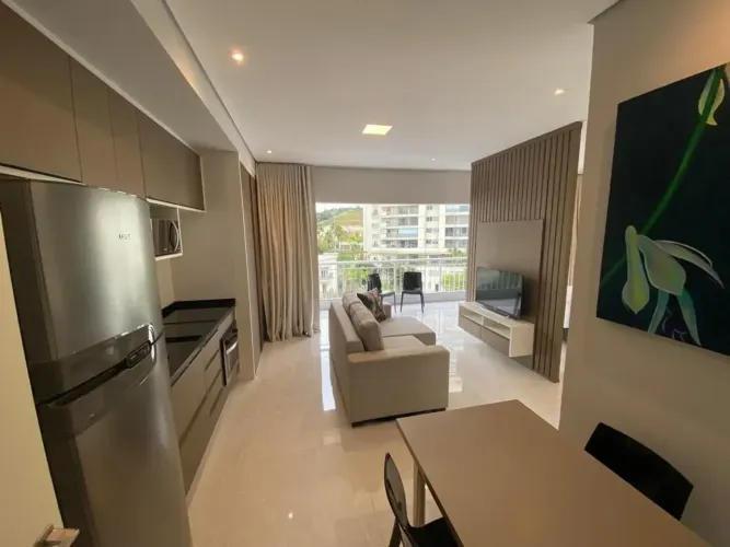 Imóvel para aluguel mobiliado para primeira locação possui 51 m com 1 quarto em Tamboré