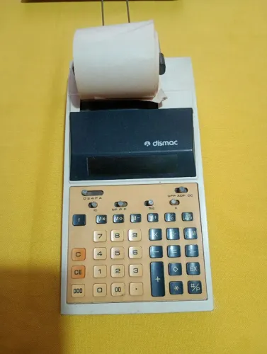 Vendo calculadora antiga dismac