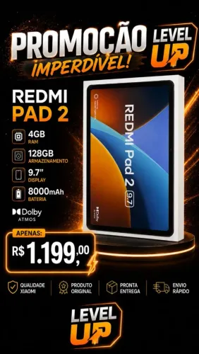 Xiaomi Redmi Pad 2. Novo lacrado com garantia