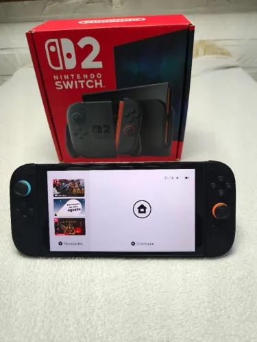 Nintendo switch 2 256 em excelente estado