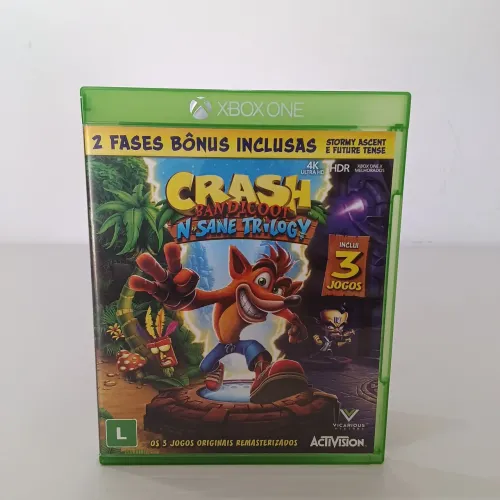 Vendo Crash Bandicoot N. Sane Trilogy Xbox One Semi novo