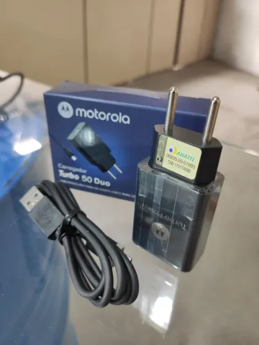 Carregador Turbo 50W (Novo a Pronta Entrega)