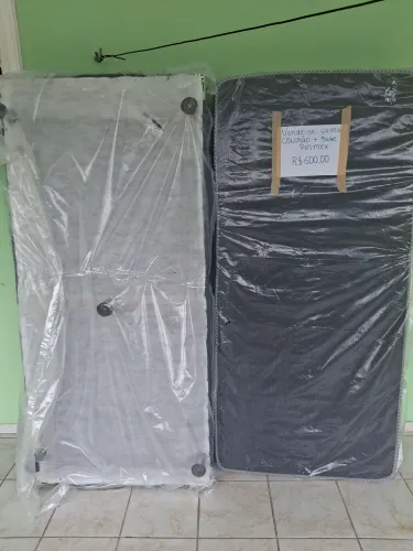 Cama Solteiro Completa Pelmex (Ótimo Estado)