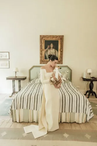 Vestido de Noiva Emilia Wickstead (Londres) - Tam. 34 - Usado 1x