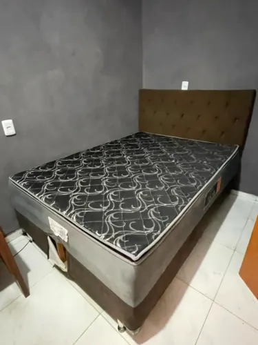 Cama Casal box e cabeceira