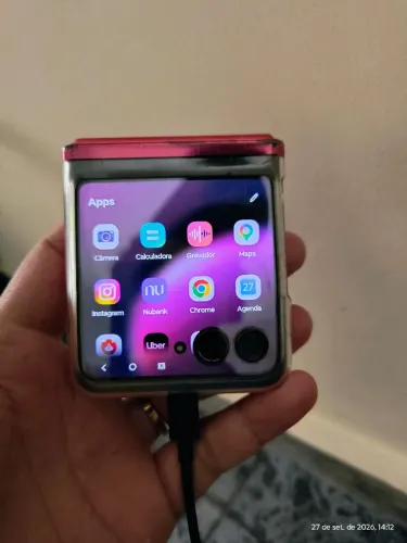 Moto RAZR 40 ultra - defeito