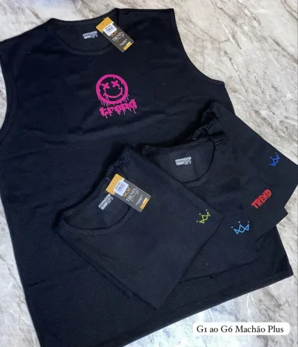 regata tricô plus sizes do g1 ao g6 