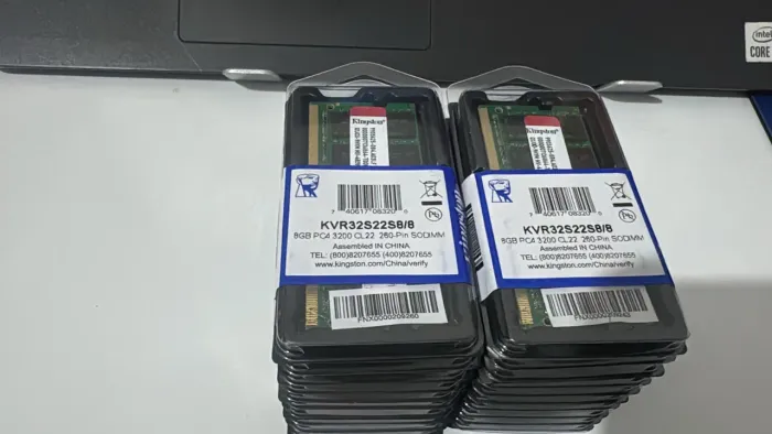 Lote de memória DDR4 8GB Notebook