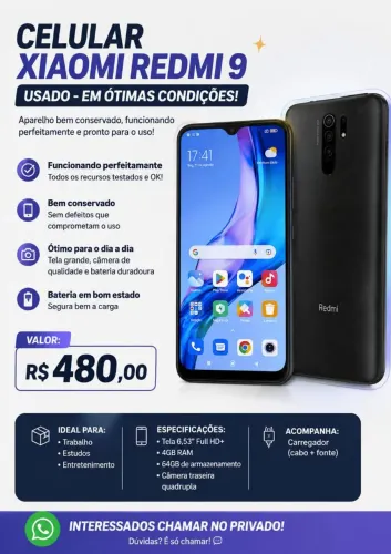 Redmi 9 (Usado)