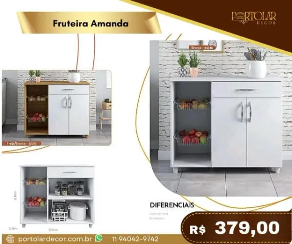 Fruteira Amanda, a pronta entrega