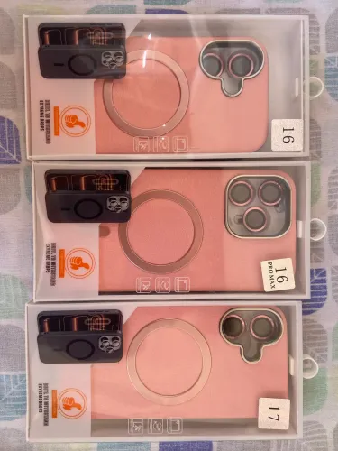 Capa IPhone Couro Premium 16, 16 Pró Max e 17