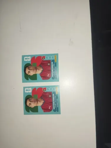 Figurinha do Cristiano Ronaldo (CR7) 25 R$