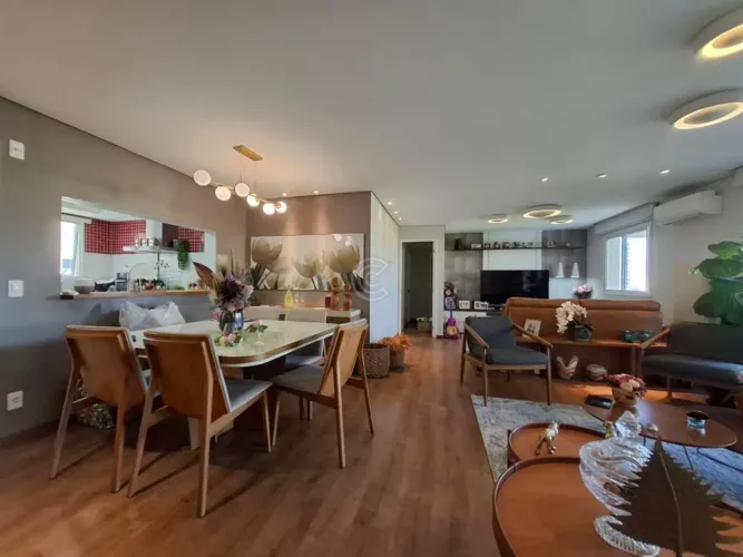 Apartamento à venda em Campinas, Parque Prado, com 3 suítes, com 130 m², Parnaso Eco Resid
