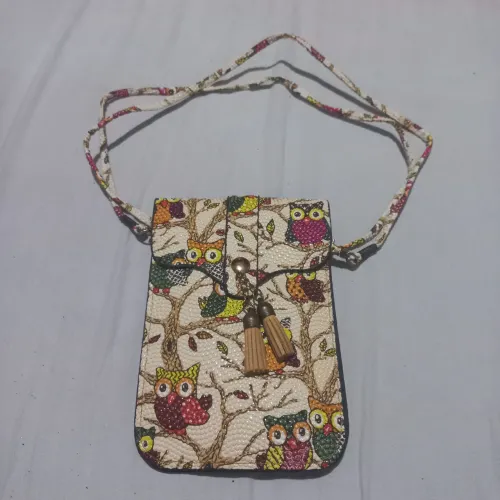 Bolsa de ombro coruja