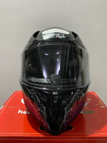 Capacete Feminino GP TECH V128 Tribal
