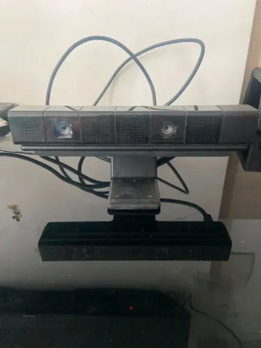 PlayStation Câmera original para PS4, em bom estado e funcionando!