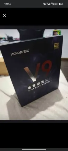 HEADSET MCHOSE V9 PRO - PRETO NOVO