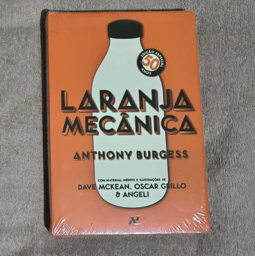 Livro Laranja Mecânica - Edição de 50 anos (Lacrado e Capa dura)