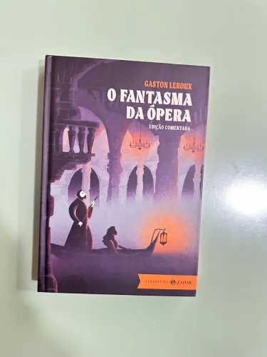 Livro o fantasma da opera - clássicos Zahar