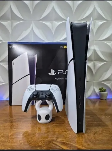 Ps5 Slim 1TB Completo Na Caixa Novo