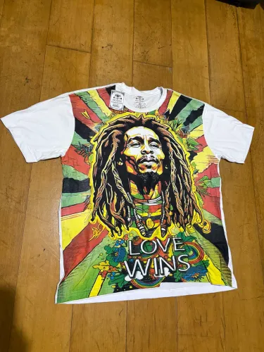 Camiseta Indiana Bob marley