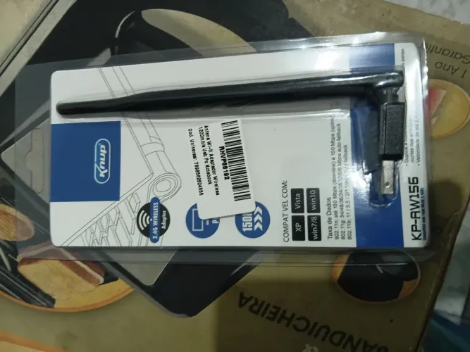 Antena wi fi -Adaptador de wireless