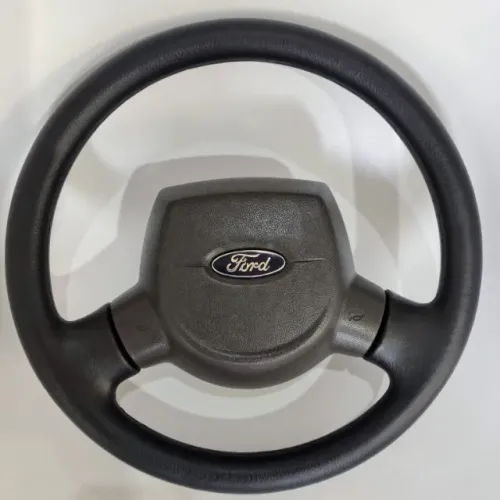 Volante Direção Original Ford Ká 2º Geração 08/13 Completo c/tampa INJETADO NOVO