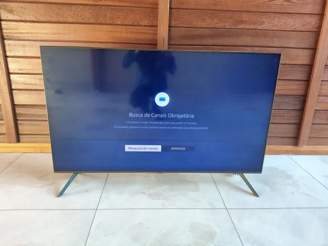 Smart tv Samsung retirada de peças