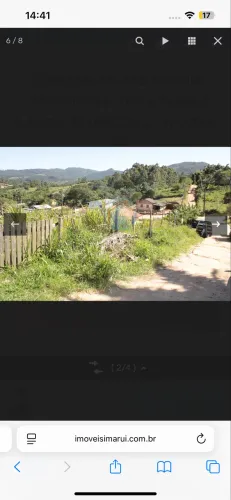 Terreno a venda - imarui sc 