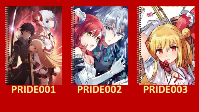 Caderno personalizado 1 matéria Assassin's Pride