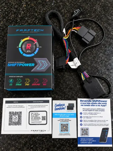 DESAPEGO! FAAFTECH SHIFTPOWER FT-SP10+ SW 6.3 ANTI DELAY CAIXA E MANUAIS V.W Audi Porsche