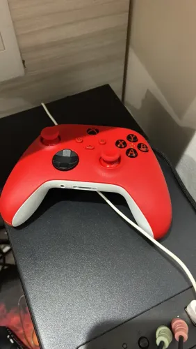 Controle Xbox vermelho series x , s e pc