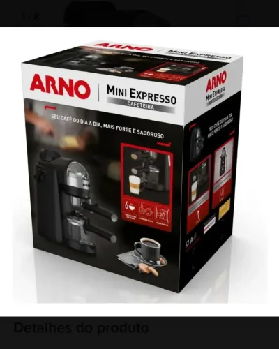 Cafeteira mini expresso arno