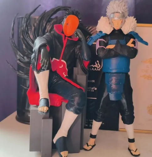 Action Figure do Tobi e Tobirama + Brinde